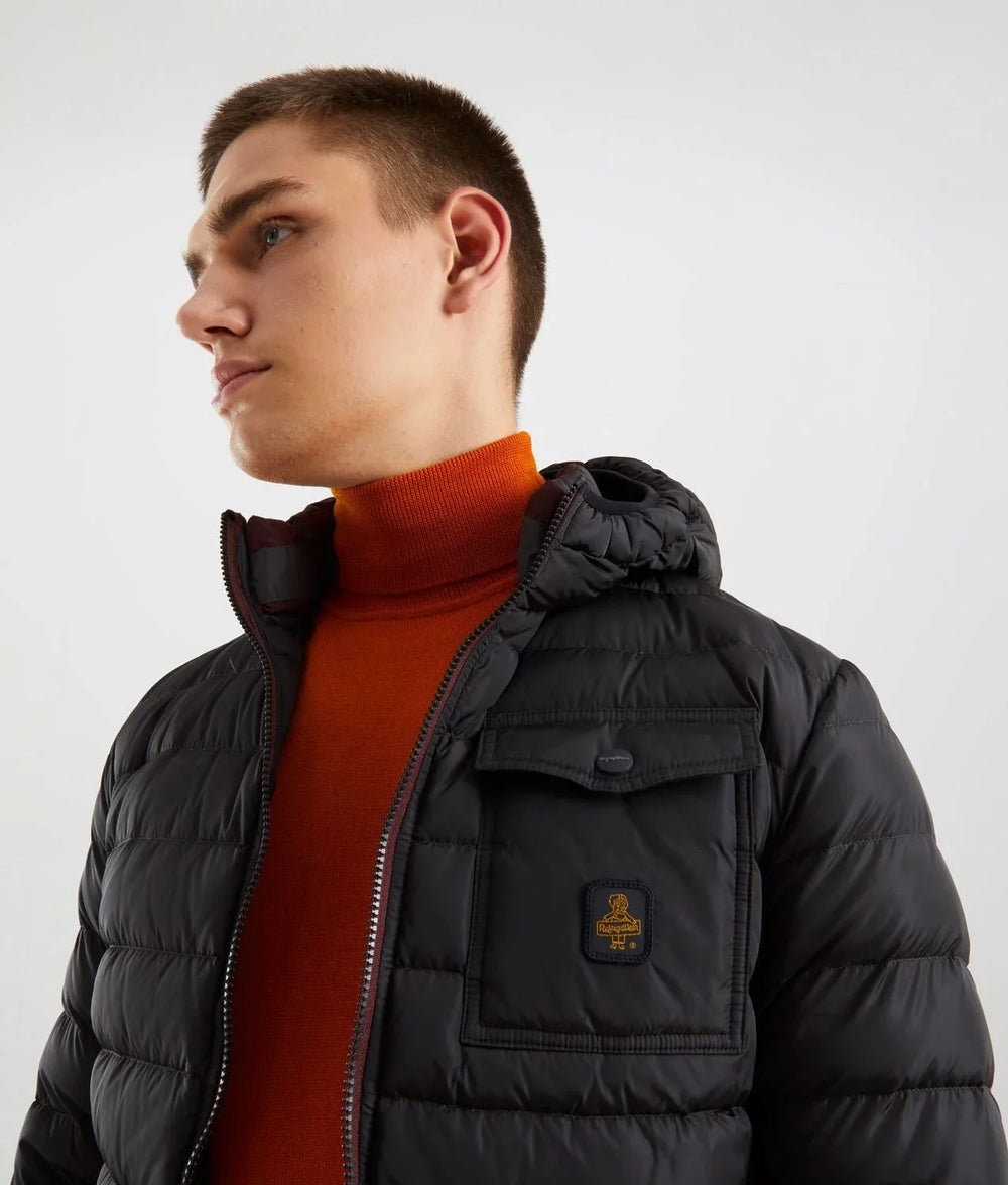 Refrigiwear Black Nylon Men’s Jacket - 3XL - Puffer Jackets