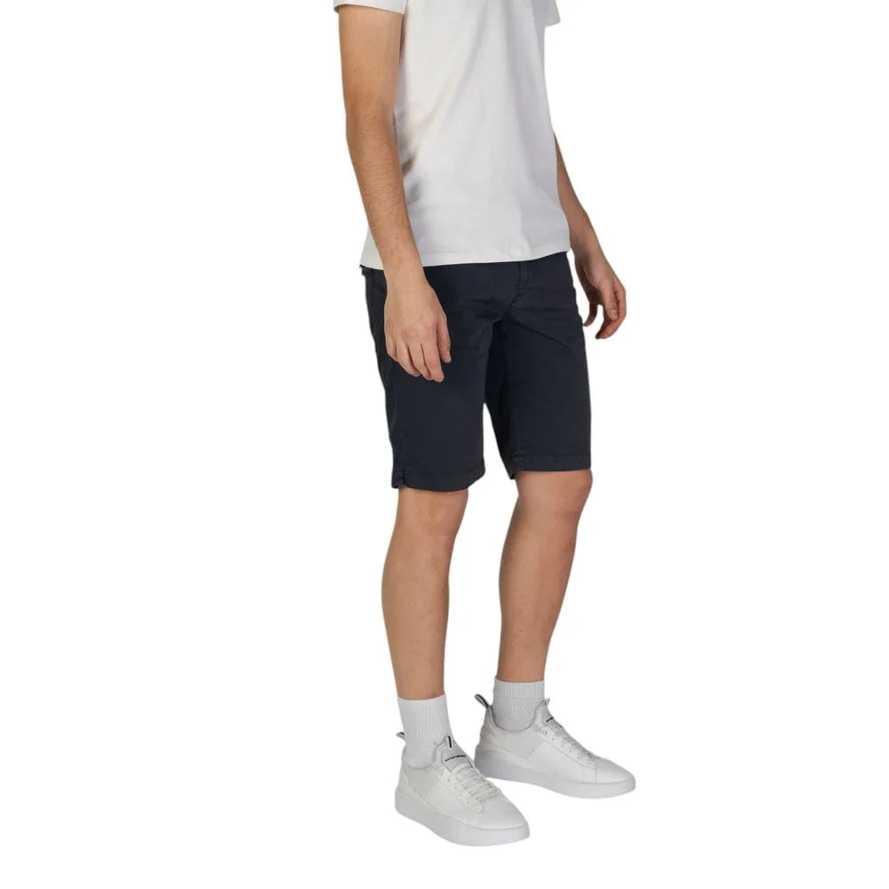 Refrigiwear Blue Cotton Bermuda Shorts - W32