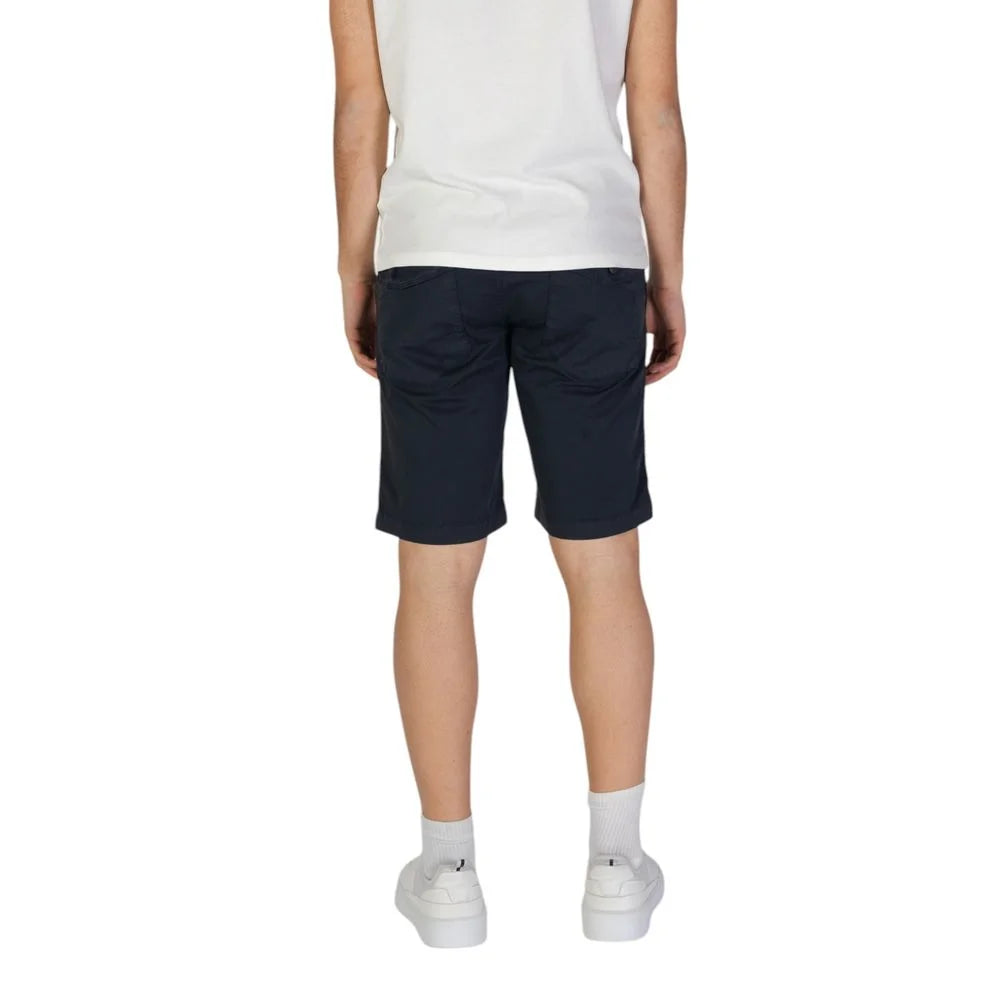 Refrigiwear Blue Cotton Bermuda - W32 - Bermudas