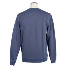 Refrigiwear Blue Cotton Men Sweater with Chest Pocket - Sweatshirts