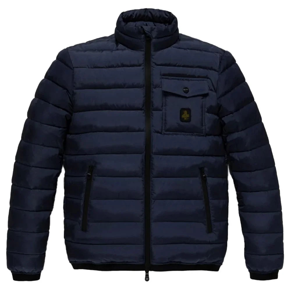 Refrigiwear Blue Nylon Men Jacket - Puffer Jackets