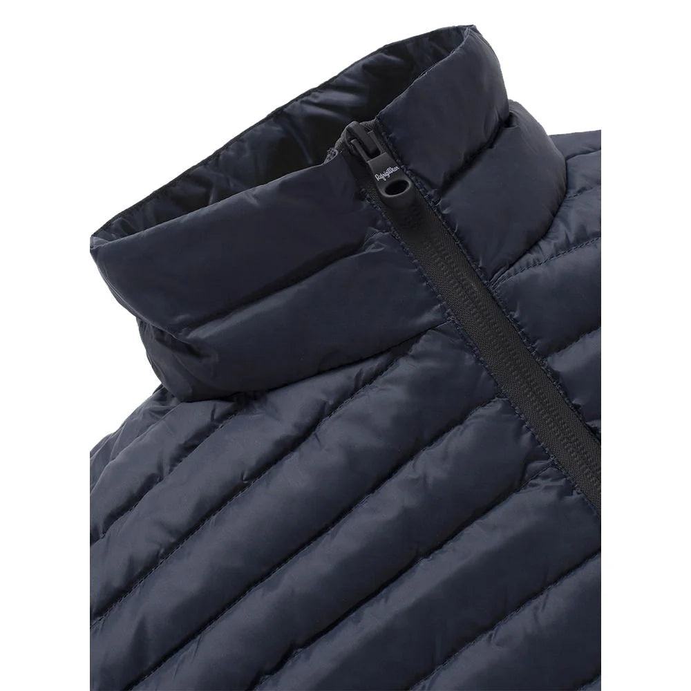 Refrigiwear Blue Nylon Men Vest with Down Padding - S