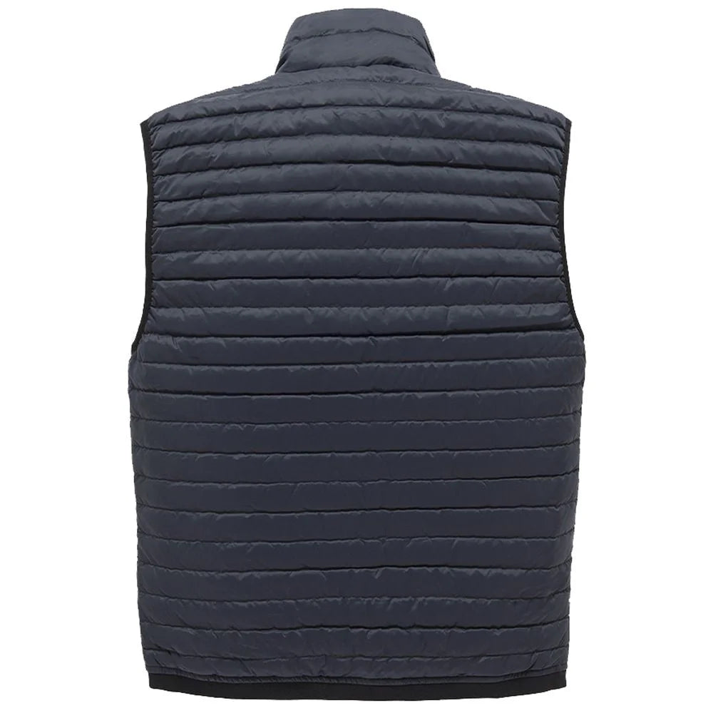Refrigiwear Blue Nylon Men Vest with Down Padding - S