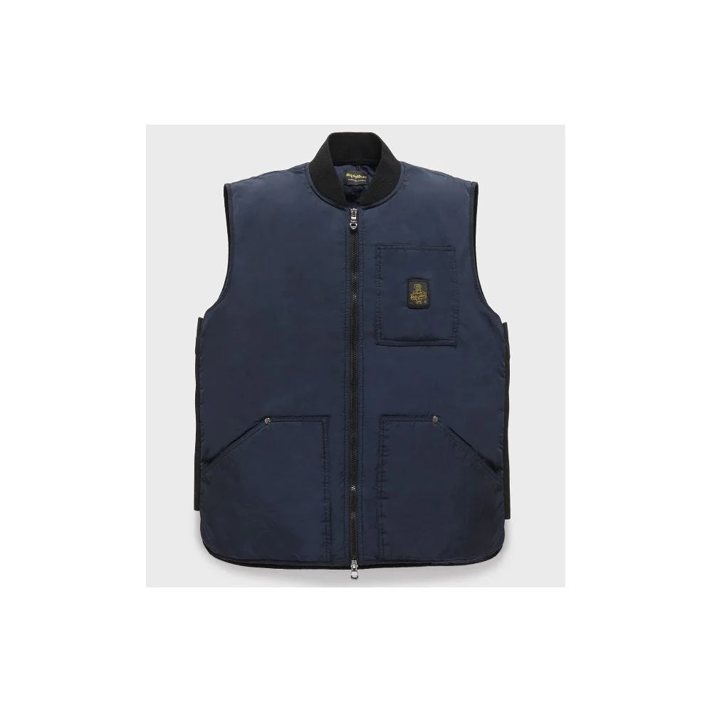 Refrigiwear Blue Polyamide Men Vest - XXL