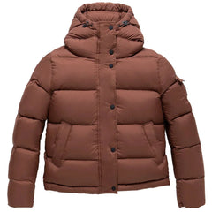 Refrigiwear Brown Polyester Jackets & Coat - Puffer Jackets