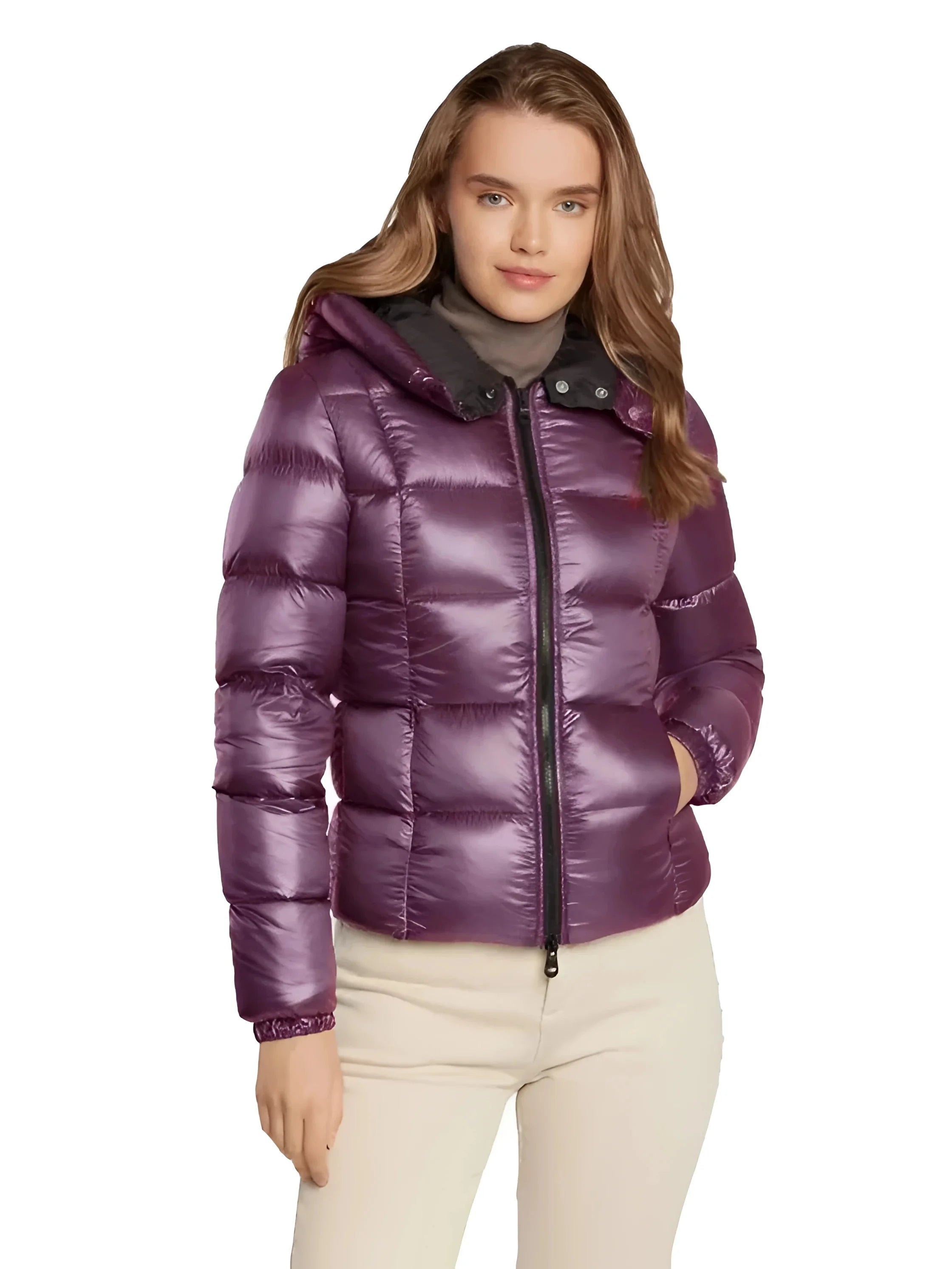Refrigiwear Elegant Light Purple Puffer Jacket - S - Puffer Jackets