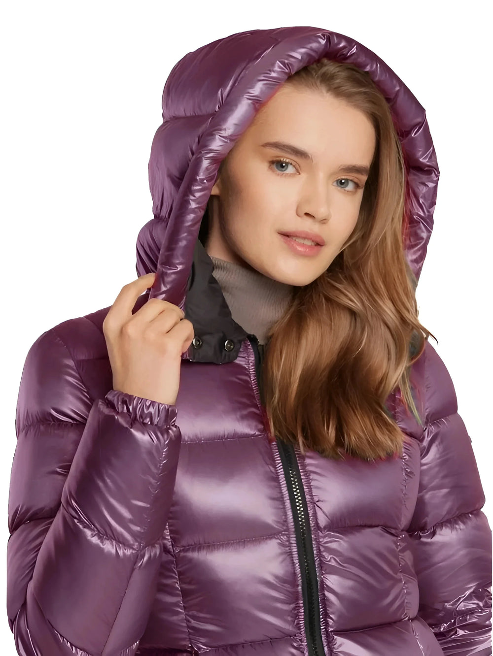 Refrigiwear Elegant Light Purple Puffer Jacket - S - Puffer Jackets