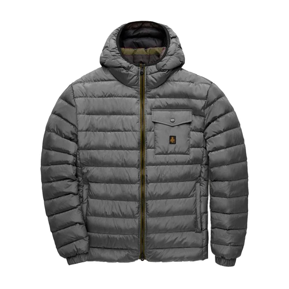 Refrigiwear Gray Nylon Men’s Jacket - Puffer Jackets