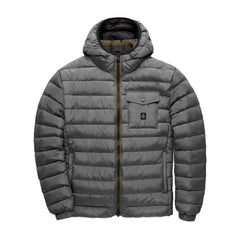 Refrigiwear Gray Nylon Men’s Jacket - Puffer Jackets