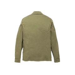 Refrigiwear Green Cotton Men Jacket