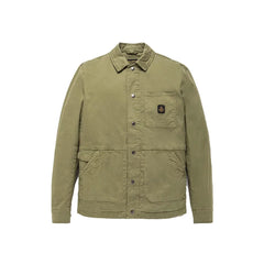 Refrigiwear Green Cotton Men Jacket