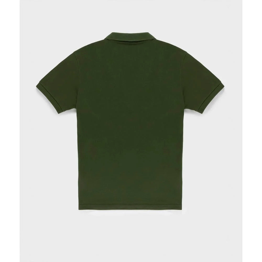 Refrigiwear Green Cotton Polo Shirt