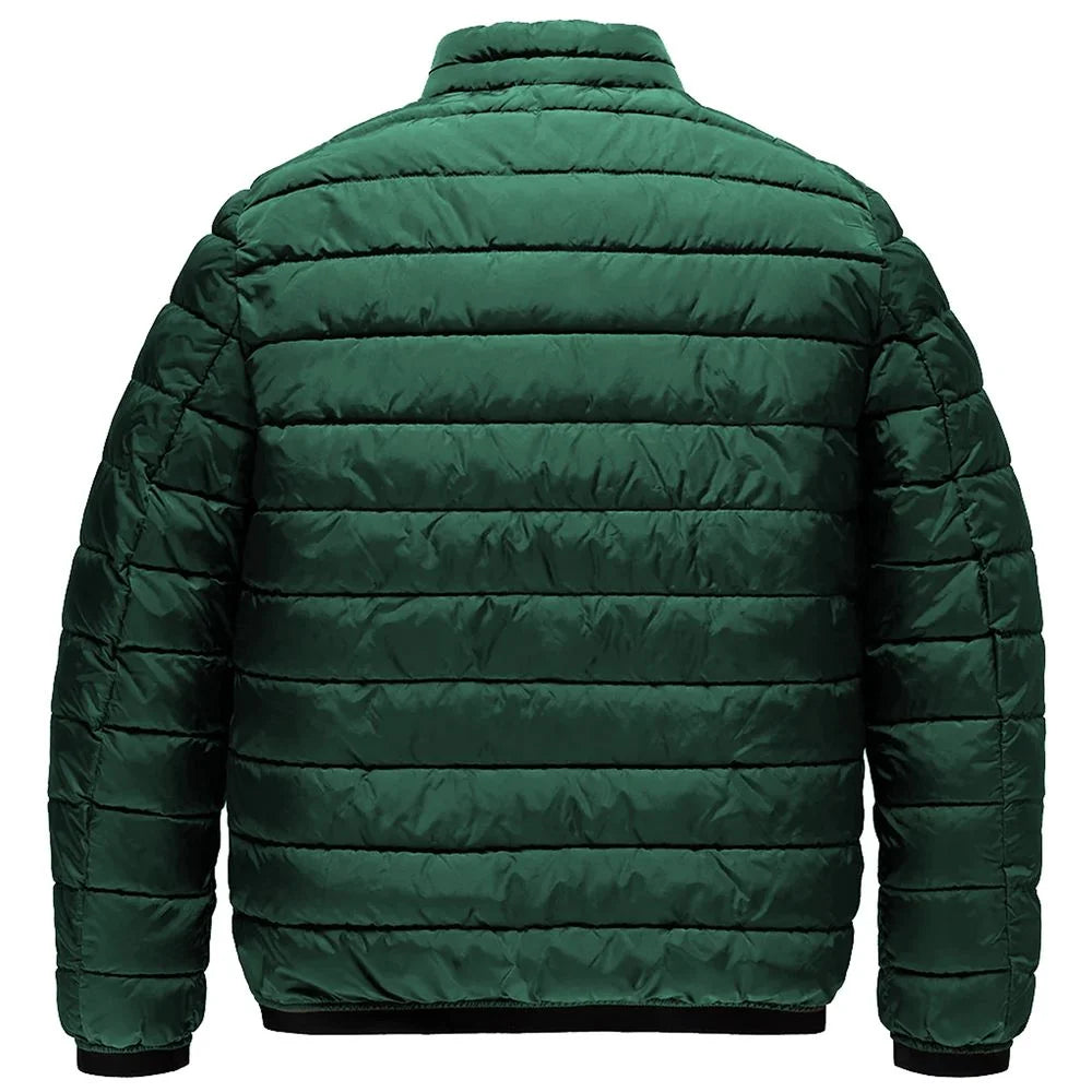 Refrigiwear Green Nylon Men Jacket - Puffer Jackets