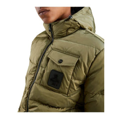 Refrigiwear Green Nylon Men Jacket - Puffer Jackets