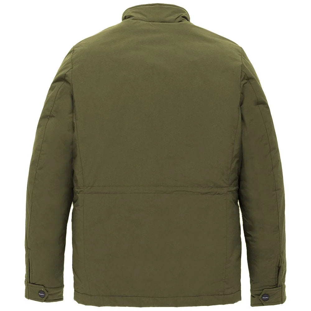 Refrigiwear Green Nylon Men Jacket - Puffer Jackets