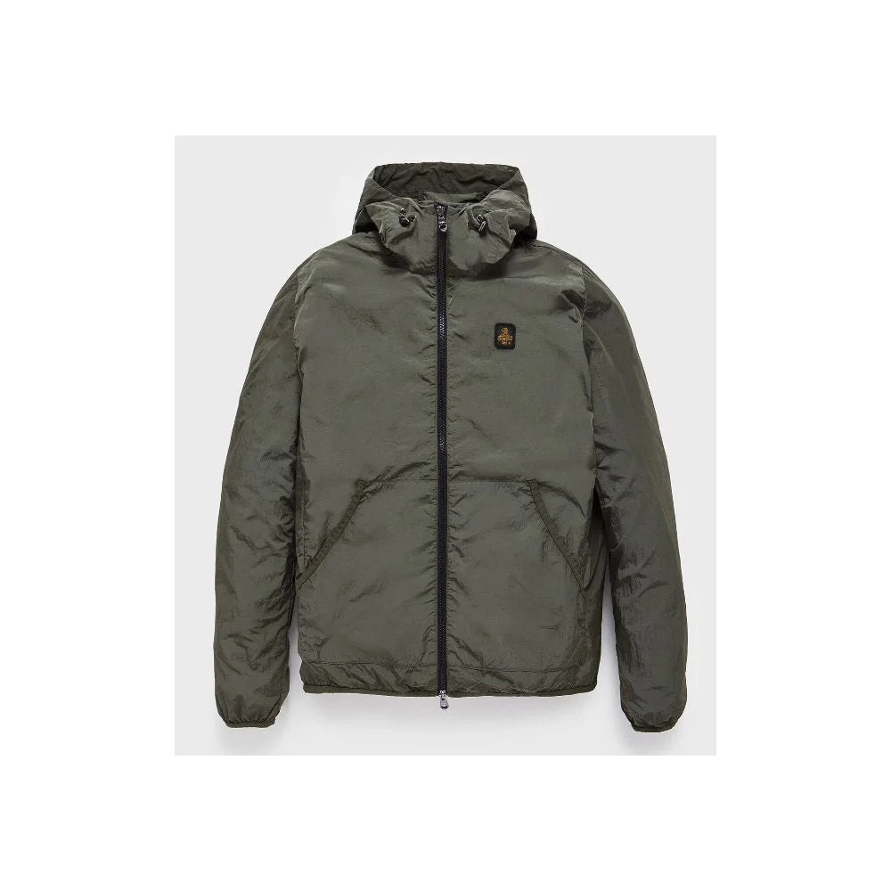Refrigiwear Green Polyamide Men’s Jacket