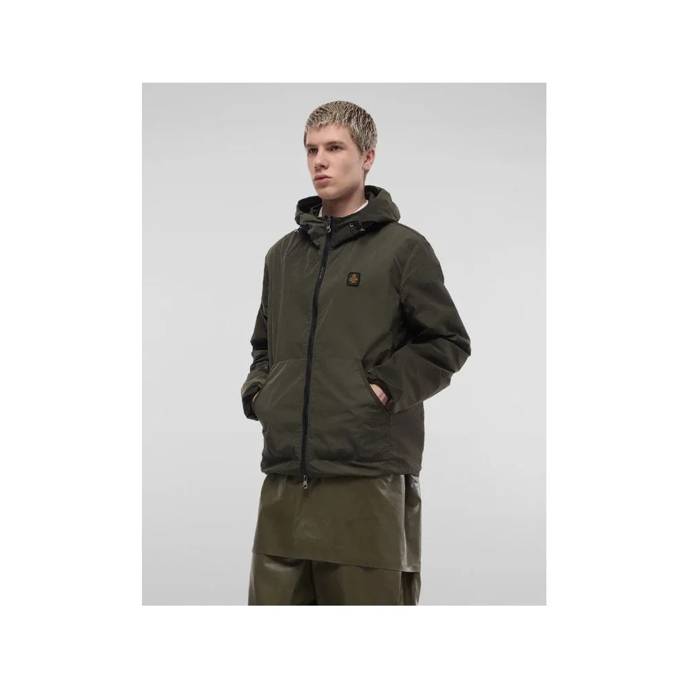 Refrigiwear Green Polyamide Men’s Jacket
