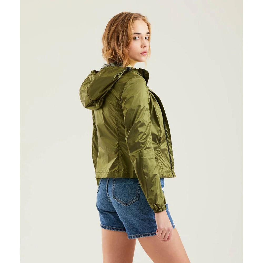 Refrigiwear Green Polyamide Women Jacket - Rain Coats
