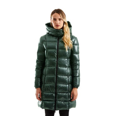 Refrigiwear Green Polyester Women Jacket - XS - Puffer Jackets