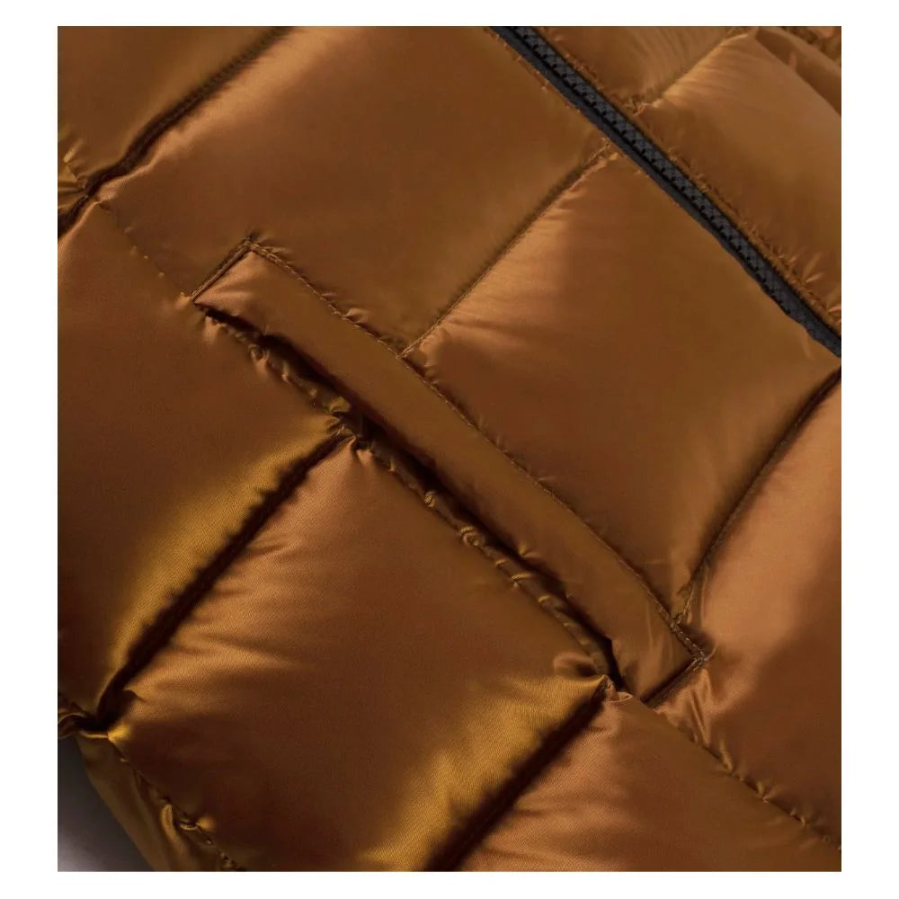 Refrigiwear Orange Nylon Women Jacket - Puffer Jackets