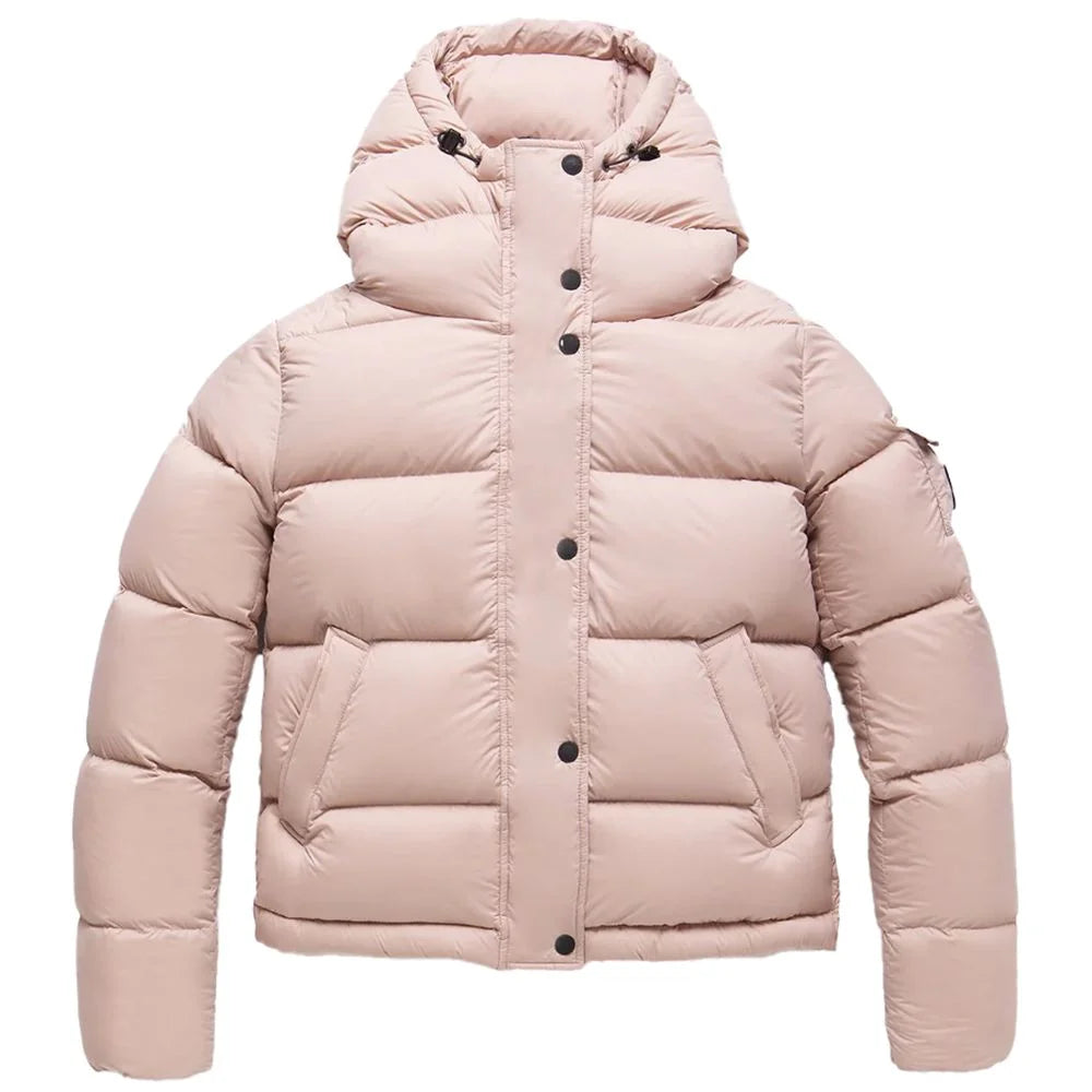 Refrigiwear Pink Polyester Jackets & Coat - Puffer Jackets
