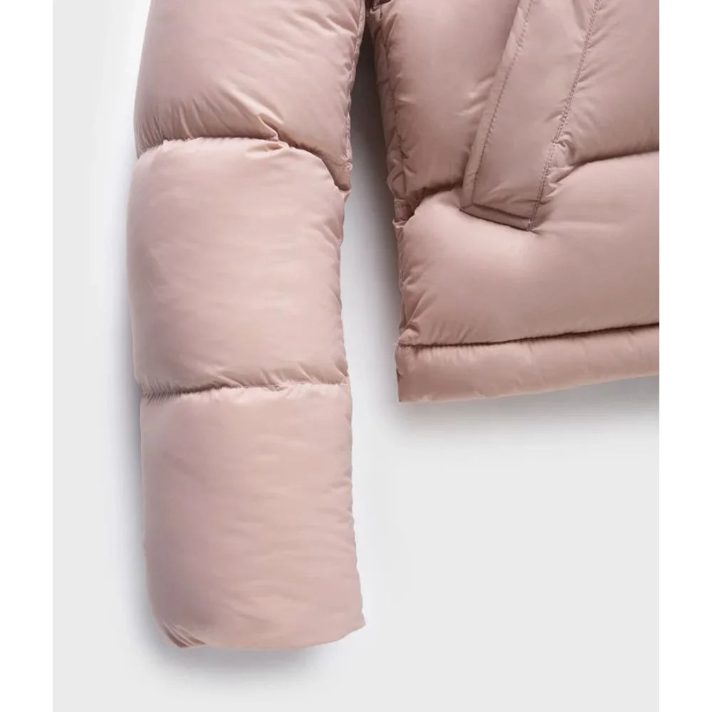 Refrigiwear Pink Polyester Jackets & Coat - Puffer Jackets