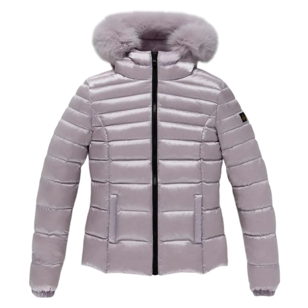Refrigiwear Purple Nylon Women Jacket - Puffer Jackets