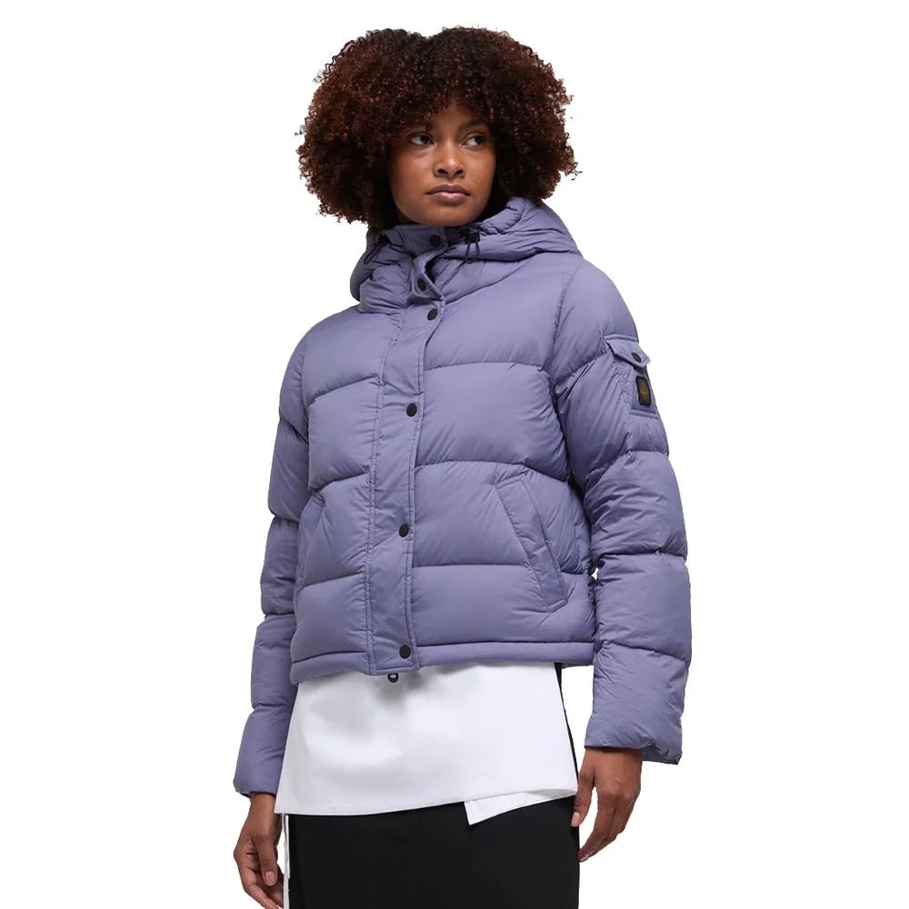 Refrigiwear Purple Polyester Jackets & Coat - Puffer Jackets