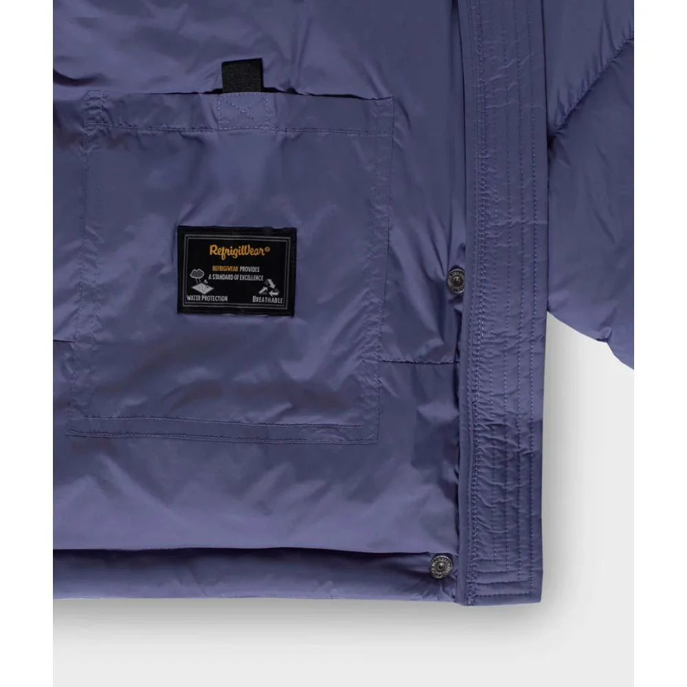 Refrigiwear Purple Polyester Jackets & Coat - Puffer Jackets