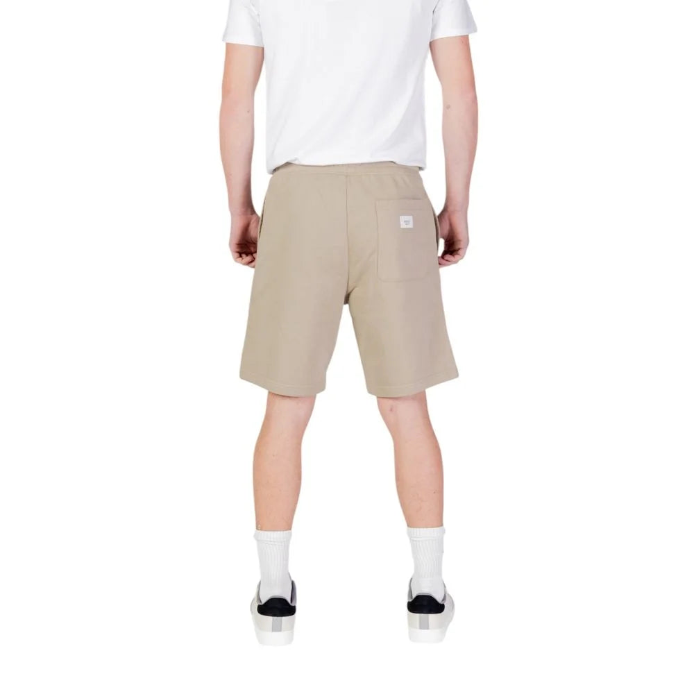 Replay Beige Cotton Bermuda - IT46 | M