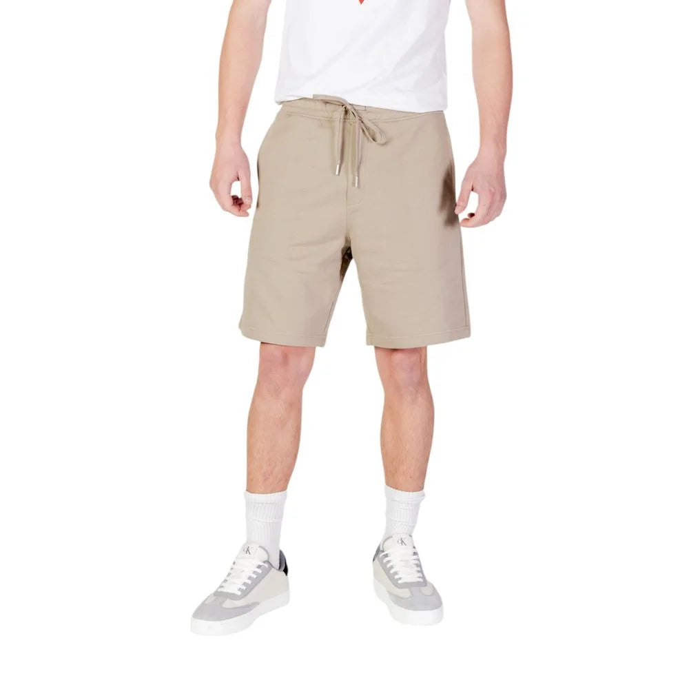 Replay Beige Cotton Bermuda - IT46 | M
