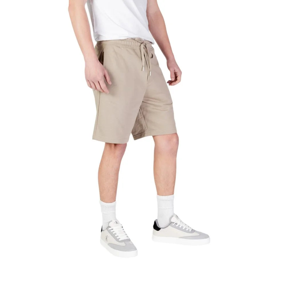 Replay Beige Cotton Bermuda - IT46 | M