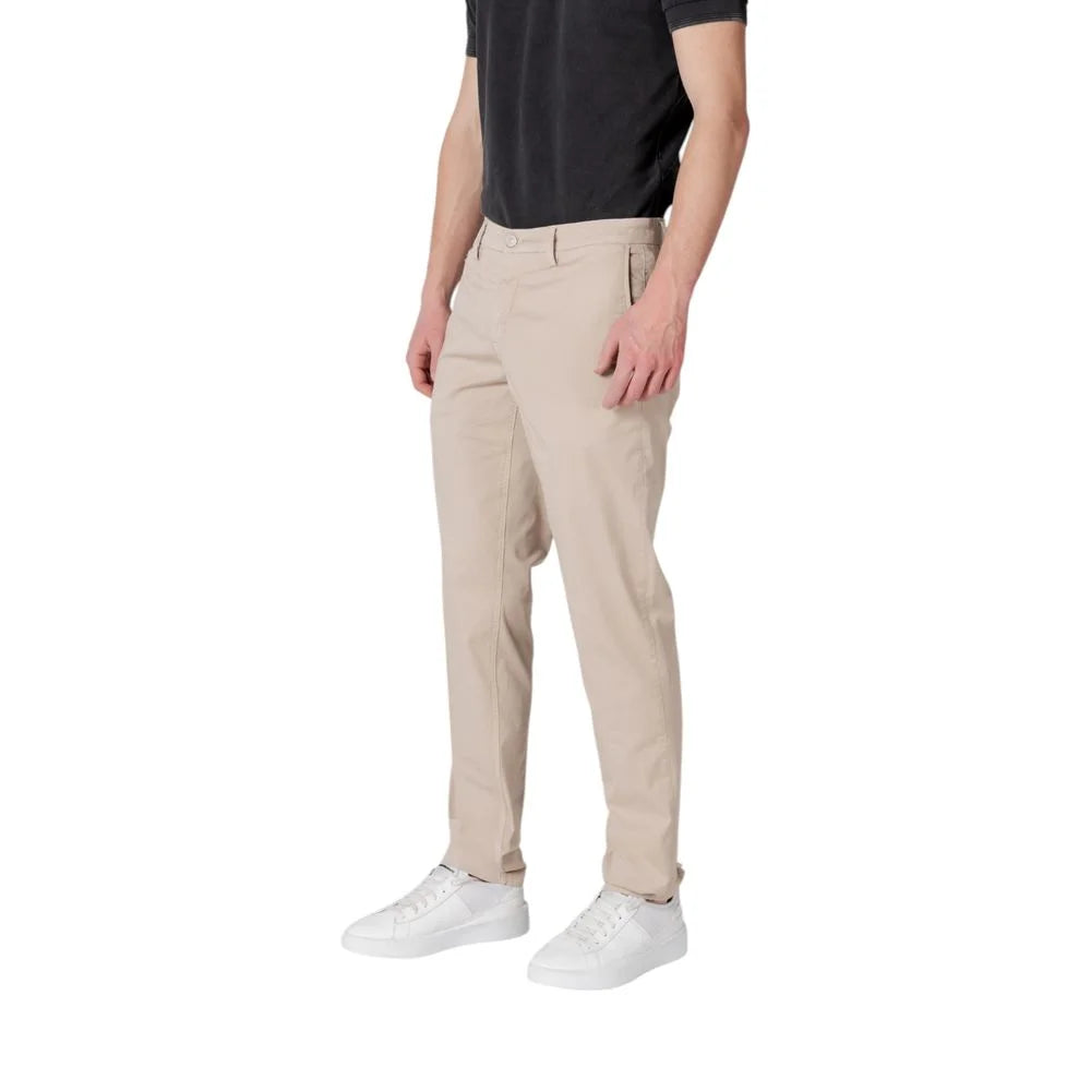Replay Beige Cotton Pant - Chinos