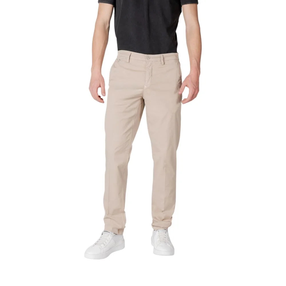 Replay Beige Cotton Pant - Chinos