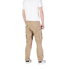 Replay Beige Cotton Relaxed Fit Jean - W36 | L32