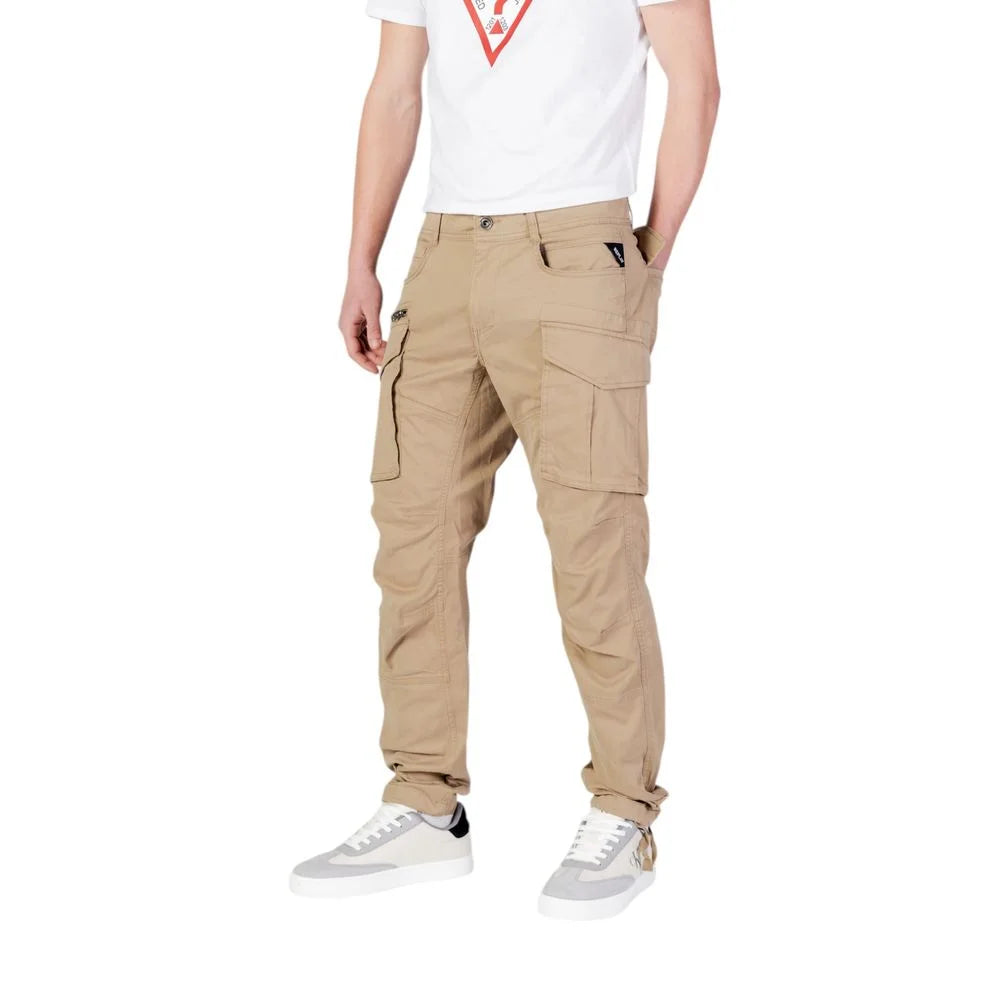 Replay Beige Cotton Relaxed Fit Jean - W36 | L32