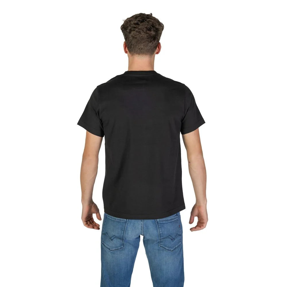 Replay Black Cotton T-Shirt - T-Shirts