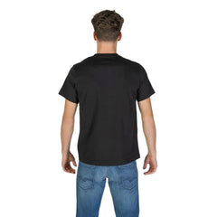 Replay Black Cotton T-Shirt - T-Shirts