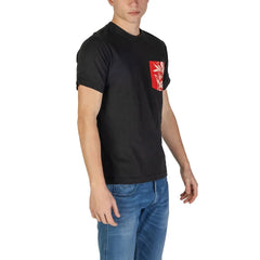 Replay Black Cotton T-Shirt - T-Shirts