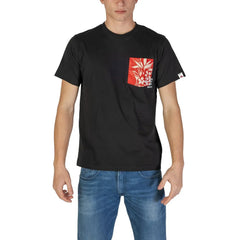 Replay Black Cotton T-Shirt - T-Shirts