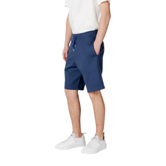 Replay Blue Cotton Bermuda - IT46 | M - Bermudas