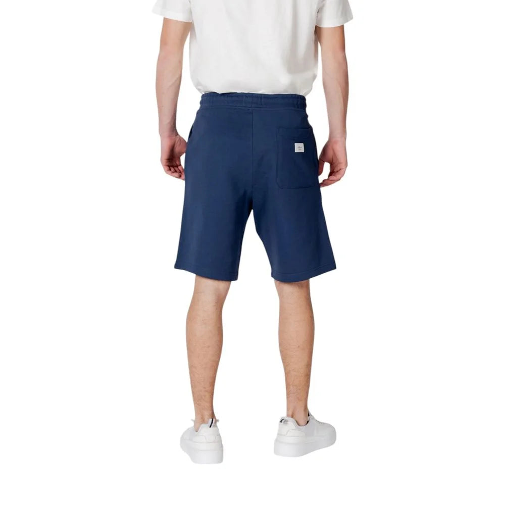 Replay Blue Cotton Bermuda - IT46 | M - Bermudas