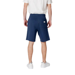 Replay Blue Cotton Bermuda - IT46 | M - Bermudas