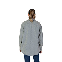 Replay Blue Cotton Shirt - IT40|S