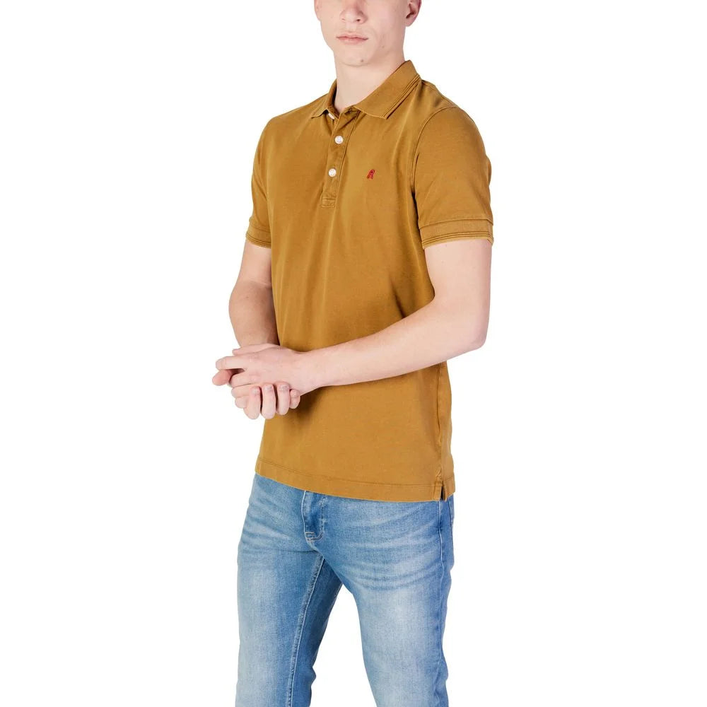 Replay Bronze Cotton Polo Shirt - Polos