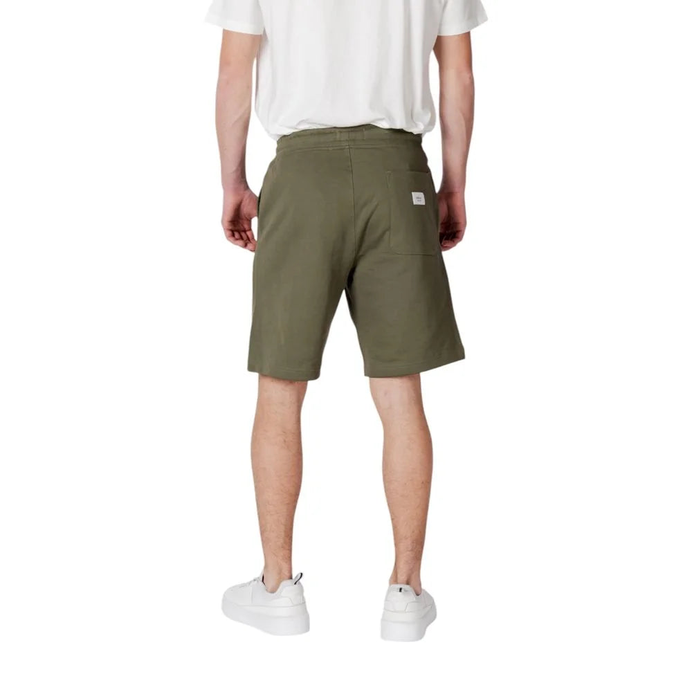 Replay Green Cotton Bermuda - IT46 | M - Bermudas