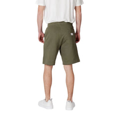 Replay Green Cotton Bermuda - IT46 | M - Bermudas