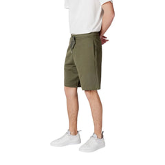 Replay Green Cotton Bermuda - IT46 | M - Bermudas