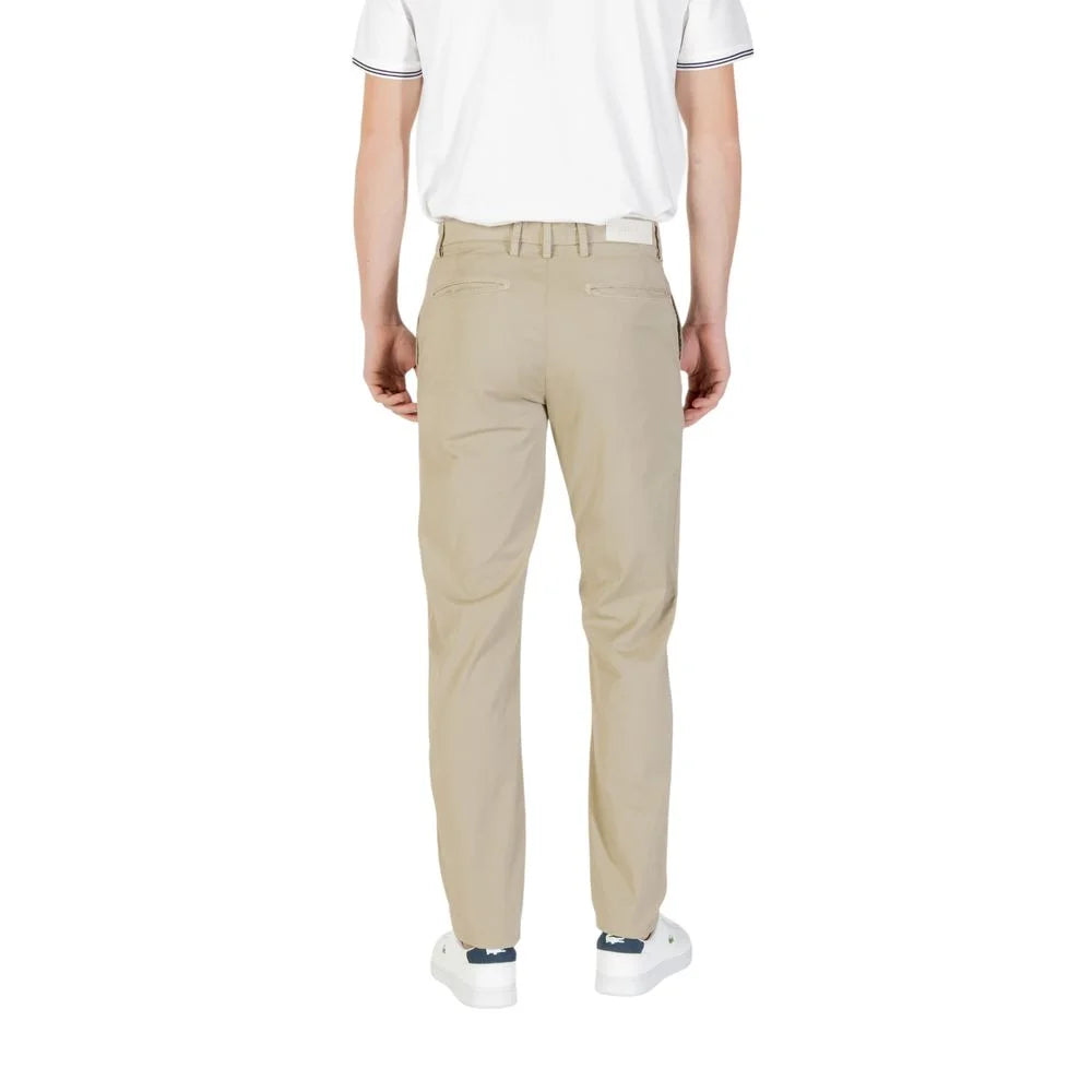 Replay Green Cotton Pant - Chinos