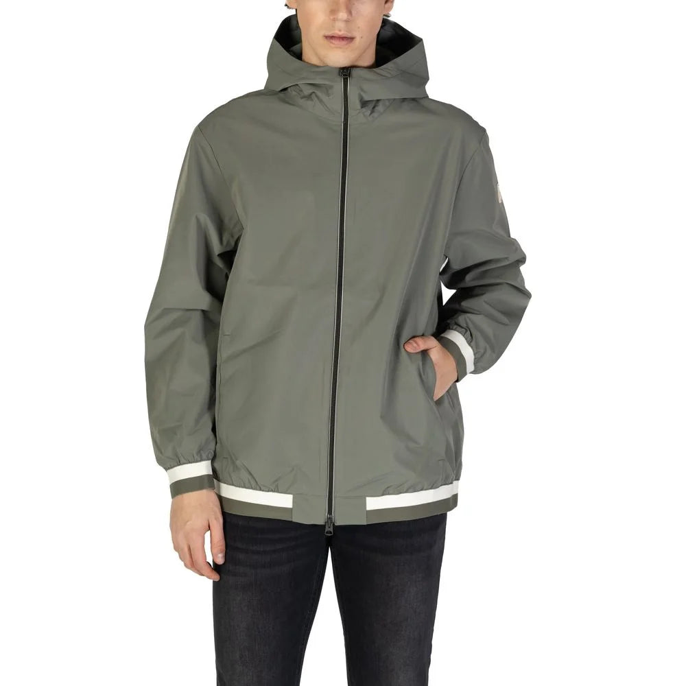 Replay Green Polyester Jackets & Coat - Windbreakers